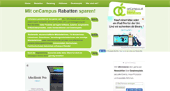 Desktop Screenshot of oncampus.at